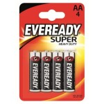 Energizer Eveready Super Heavy Duty AA 4ks 7638900083590