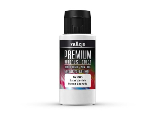Lak Vallejo PREMIUM Color 62063 Satin Varnish 60 ml