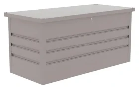 G21 Zahradní box Denver 400 l šedý / Kov (ZB-G21-499S)