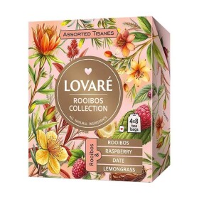 Lovaré Rooibos collection 48g (32 sáčků, kolekce čajů)