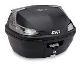 B37Nt Blade Tech kufr Givi černý s čirou optikou (Monolock s vlastní plotnou), objem 37 ltr.