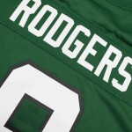 Nike Pánský dres New York Jets NFL Aaron Rodgers #8 Game - Zelená Velikost: 2XL