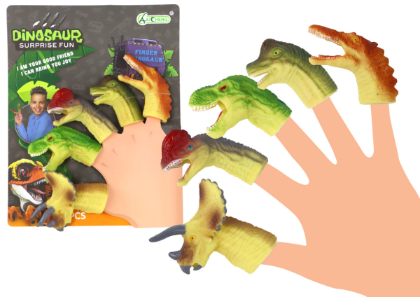 Mamido Dinosauří loutky na prsty