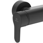 IDEAL STANDARD - Cerafine O Sprchový set s baterií, průměr 20 cm, 1 proud, černá BC750XG