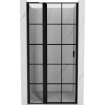 MEXEN/S - Mist L sprchové dveře křídlové levé 105, černá dekor, černá 8A4L-105-000-70-77-L