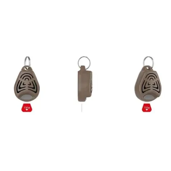 Tickless ECOPET hnědá / Ultrazvukový odpuzovač klíšťat a blech pro psy (BG-ECOP01)