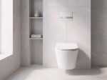 CERANO - WC závěsné Carlito, Rimless - bezokrajové splachování + Slim/SoftClose sedátko - bílá lesklá - 48,5x36,5 CER-417380