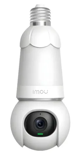 IMOU Bulb Cam bílá / Venkovní IP kamera / 3 MP / IR 25 m / Wi-Fi / microSD (27-IPC-S6DP-3M0WEB-E27-IMOU)