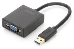 Digitus USB 3.0 na VGA černá / Adaptér / 1920 × 1080 px (DA-70840)