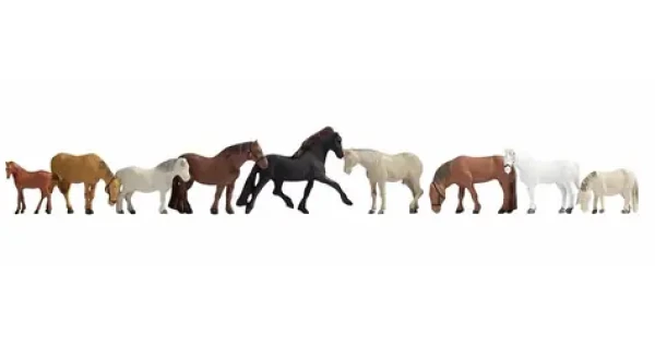 NOCH Sada figurek Koně