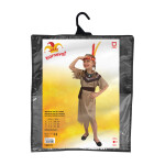 Dětský kostým Indiánka s páskem, vel. M