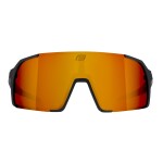 Brýle FORCE GLARE černé, červené zrc. sklo