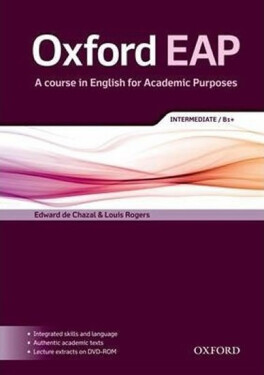 Oxford English for Academic Purposes B1+ Student´s Book + DVD-ROM Pack - Edward De Chazal