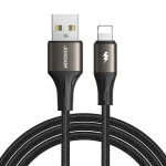 Joyroom SA25-AL3 Nabíjecí kabel USB-A (M) - Lightning (M) 3A 1.2m černá (SA25-AL3 1.2m Black)