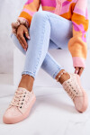 Openwork Sneakers BIG STAR JJ274059 Light pink 37