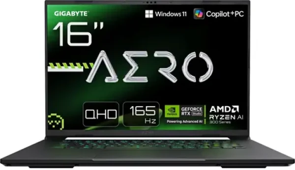 GIGABYTE AERO X16 1WH93EEC64AH / Herní notebook / 16" QHD+ / AMD Ryzen AI 7 350 / 32GB / 1TB SSD / RTX 5070 / W11 (1WH93EEC64AH)