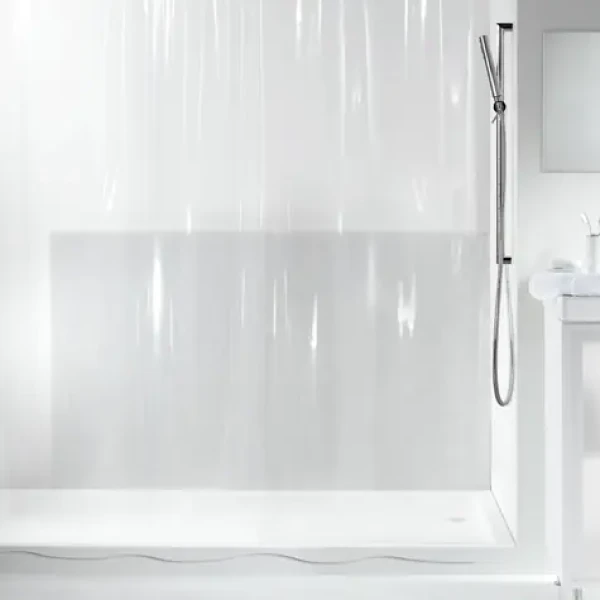 Spirella TRANSPARENT sprchový závěs 180 x 200 cm čirý / PEVA