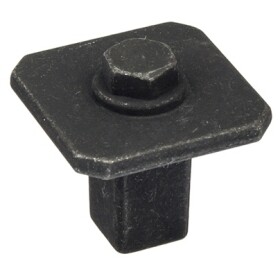 Metakor Nábytková knopka rustikální Kentucky staročerná (351834)