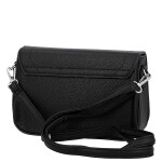 Stylová dámská koženková crossbody kabelka Gizela, černá