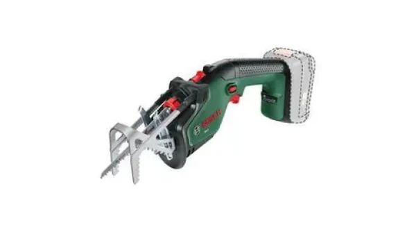 BOSCH Keo zeleno-černá / Aku prořezávací pila / 18V / řezná kapacita 8 cm / meč 150 mm / bez aku a nabíječky (0600861A01)