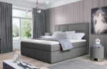 Boxspring Meron Rozměr: 160 x 200 cm, látka: Dora 95