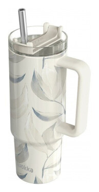 Nerezový termohrnek s brčkem Stream Cotton 950ml