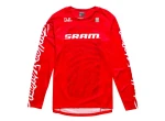 Troy Lee Designs Sprint Sram Shifted pánský dres dlouhý rukáv Fiery Red vel. M