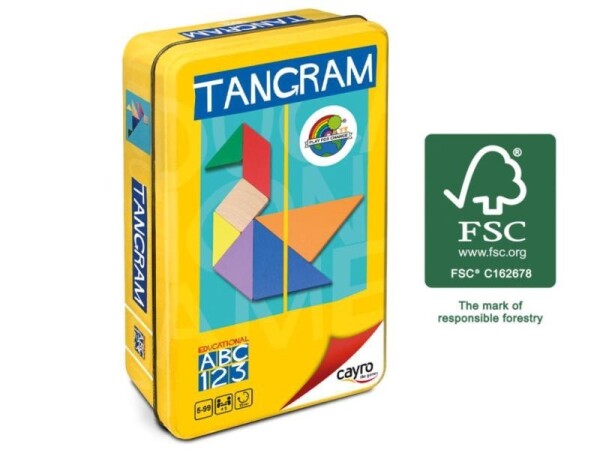 Tangram Metal Box