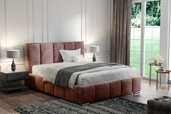 FRONTI Postel MODEL 09 160x200 cihlová - EUREKA 2142