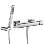 Laveo - Tores - sprchová baterie nástěnná s příslušenstvím, chrom BVT_041D