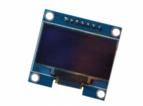 OLED displej 0,96" SPI - Modrý, 7pin