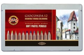 Koh-i-Noor Gioconda Soft Pastel Pencils 12 ks 8827 Pastely v tužce