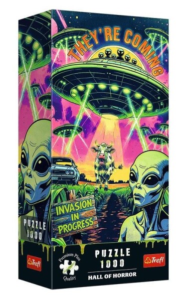 Puzzle Hall of Horror: UFO 1000 dílků
