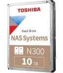 Toshiba N300 NAS 10TB bulk / HDD / 3.5" / SATA III / 7 200 rpm / 512 MB cache / Interní (MN10ADA10TS)