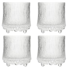 Iittala Sklenice Ultima Thule on-the-rocks 280 ml – set 4 ks, čirá barva, sklo