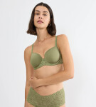 AMOURETTE - Polstrovaná podprsenka s kosticemi pro ergonomické pohodlí Triumph Olive Gold 70C