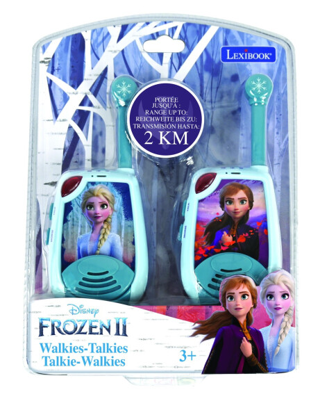Lexibook digitální vysílačky Frozen s dosahem až 2 km - Alltoys Lexibook