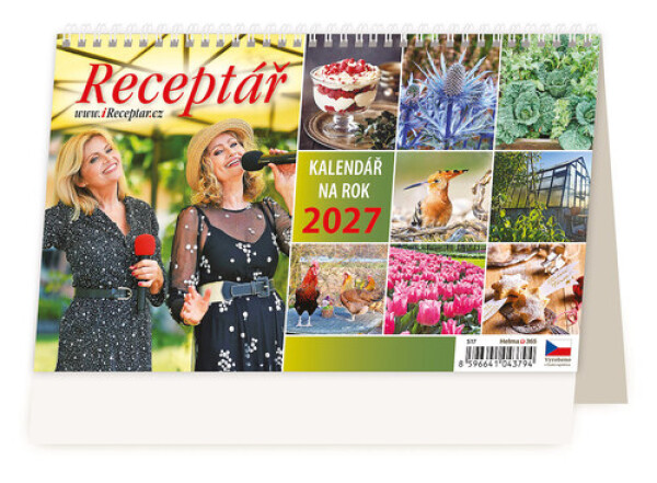 Kalendář stolní 2027 - Receptář