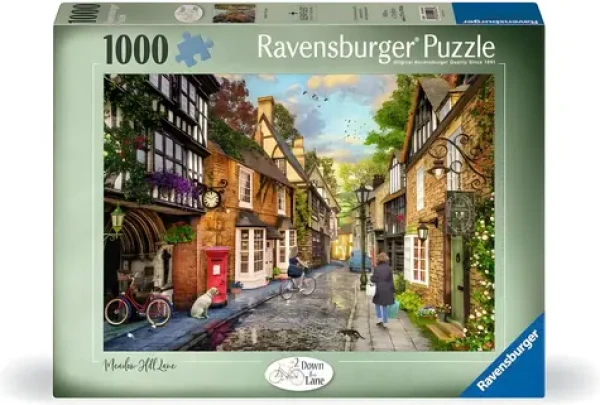 RAVENSBURGER Puzzle Down the Lane č.2: Meadow Hill Lane