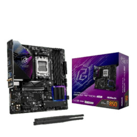 ASRock MB Sc AM5 B850M Riptide WiFi, AMD B850, 4xDDR5, 1xDP, 1xHDMI, WiFi, mATX EDF_1883059
