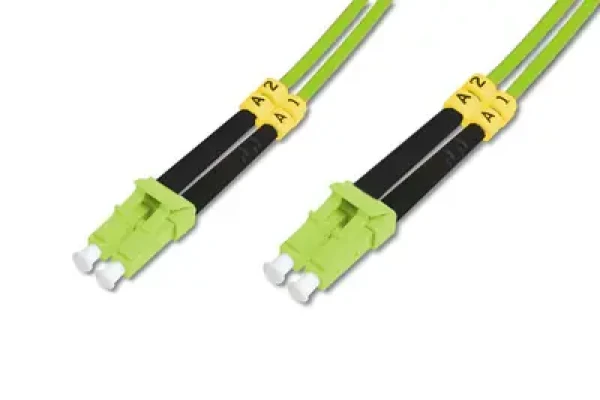 Digitus FO patch kabel LC/LC / Optický patch kabel / Multimode OM5 / 50/125 µ / Duplex / 2 m (DK-2533-02-5)