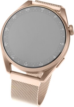 FIXED Mesh Strap Síťovaný nerezový řemínek s šířkou 20mm pro smartwatch růžově-zlatá (FIXMEST-20MM-RG)