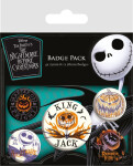 The Nightmare Before Christmas - set odznaků - EPEE