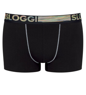 Boxerky Sloggi men GO ABC Natural Hipster C2P tmavě oranžová kombinace (M018) 0XXL