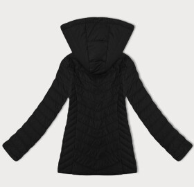 Lehká černá dámská bunda s odepínací kapucí J Style (16M9230-392) odstíny černé M (38)