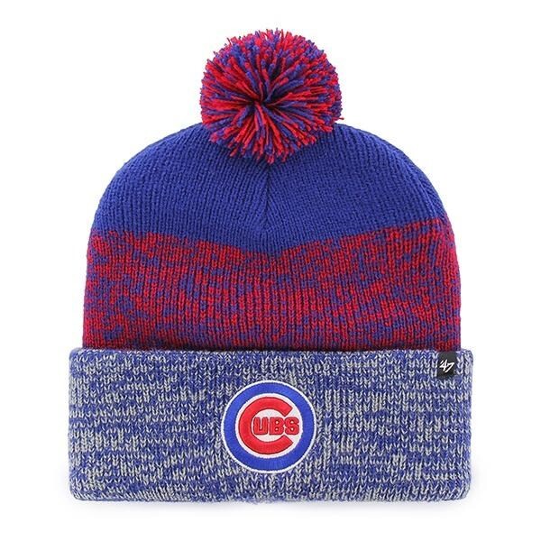 47 Brand Pánská zimní čepice Chicago Cubs MLB '47 Static Cuff Knit