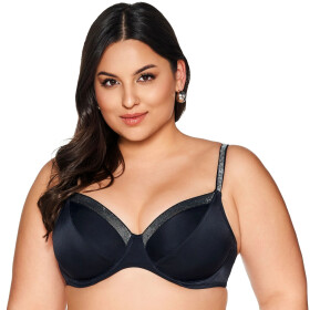Horní díl plavek 225 black plus - AVA černá 85/H