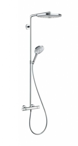 HANSGROHE - Raindance Select S Sprchový set s termostatem, 30 cm, 2 proudy, bílá/chrom 27133400