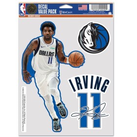 Samolepka Dallas Mavericks NBA Kyrie Irving #11 Player Set (3 ks)% 1 ks