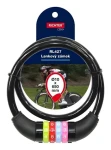 Richter RL.427-3.10x650.CRN / Kódový lankový zámek / O10 mm / 650 mm / barevný číselník (0722-26986)